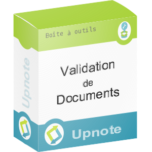 Upnote - Validation de document