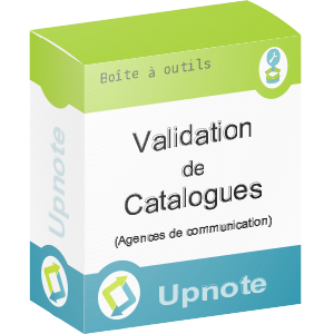 Upnote - Validation de catalogues